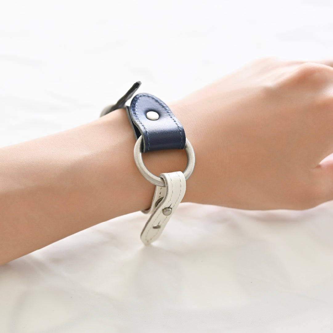Customize Ring Bracelet parts ( Navy )