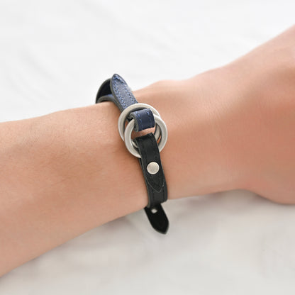 Customize Ring Bracelet parts ( Navy )