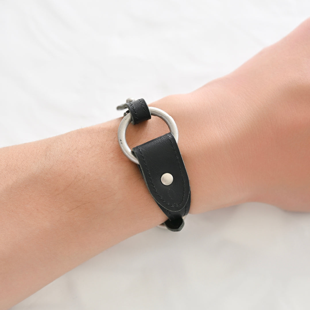 Customize Ring Bracelet parts ( Black )