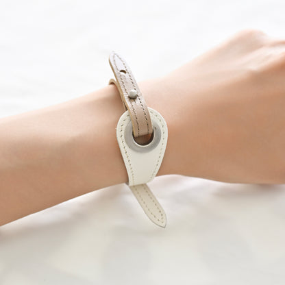 Customize W_Ring Bracelet Parts ( Beige )