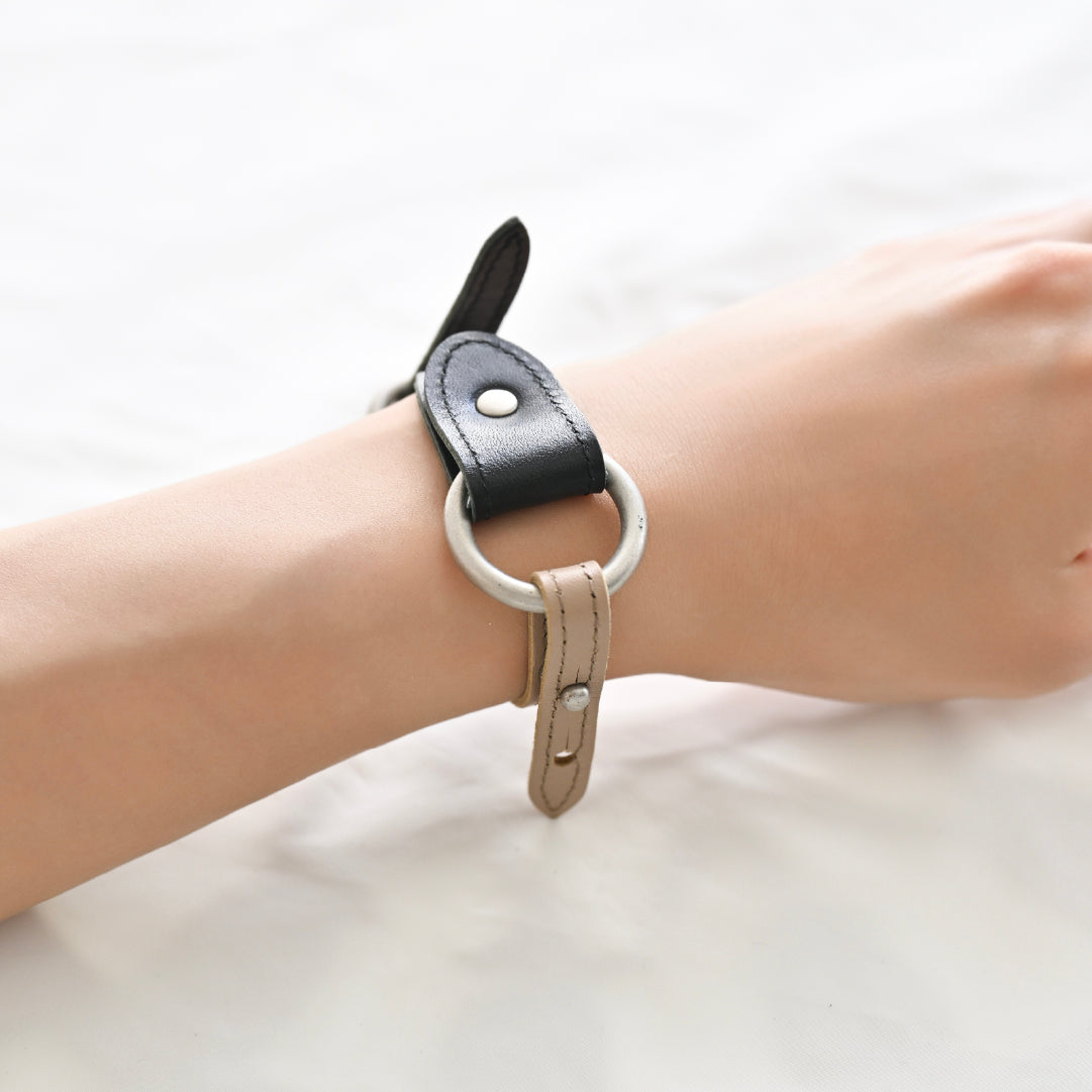 Customize Ring Bracelet parts ( Black )