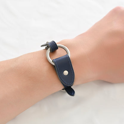 Customize W_Ring Bracelet Parts ( Navy )
