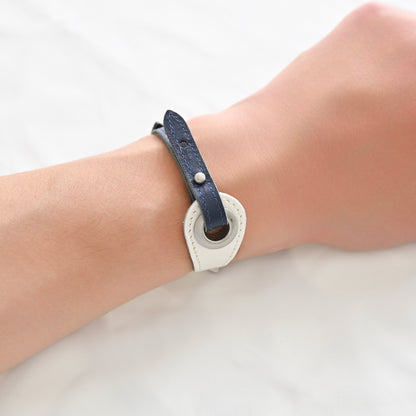 Customize W_Ring Bracelet Parts ( Navy )
