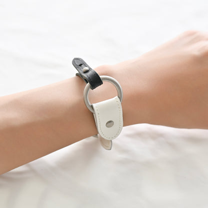 Customize W_Ring Bracelet Parts ( Black )