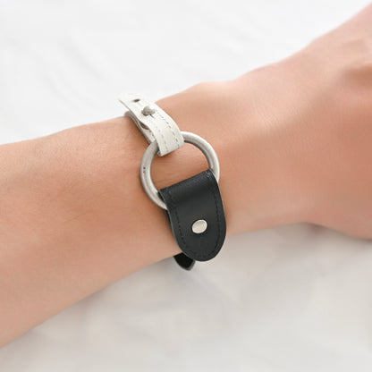 Customize W_Ring Bracelet Parts ( White )