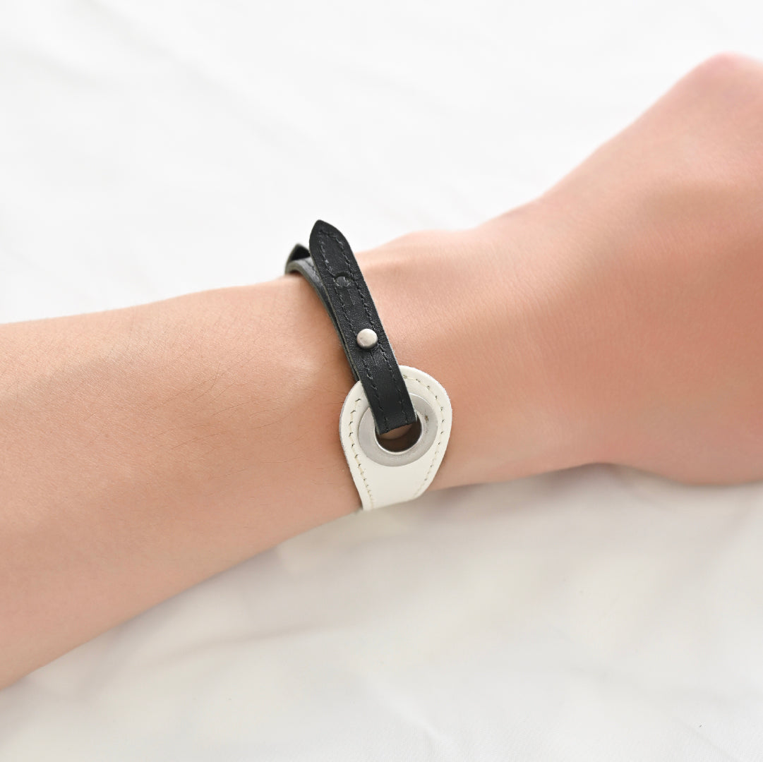 Customize Hole Bracelet parts ( White )