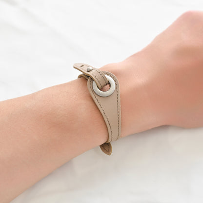 Customize Hole Bracelet parts ( Beige )
