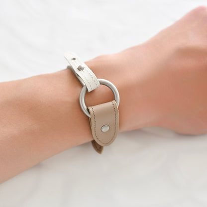 Customize Ring Bracelet parts ( Beige )