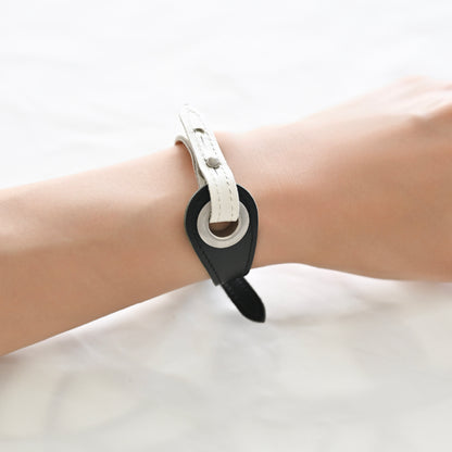 Customize W_Ring Bracelet Parts ( White )