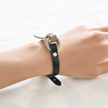 Customize Hole Bracelet parts ( Beige )
