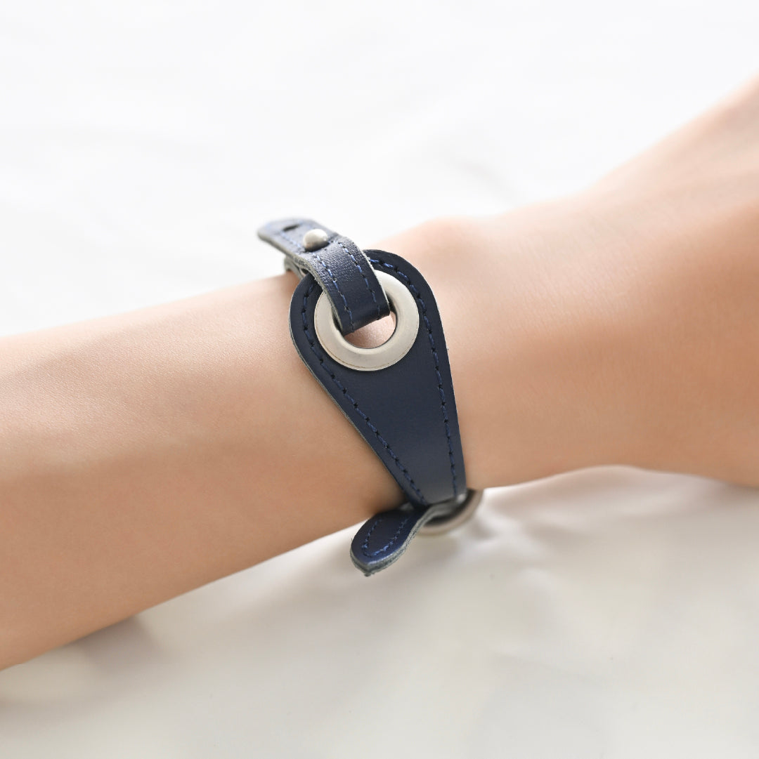 Customize Hole Bracelet parts ( Navy )